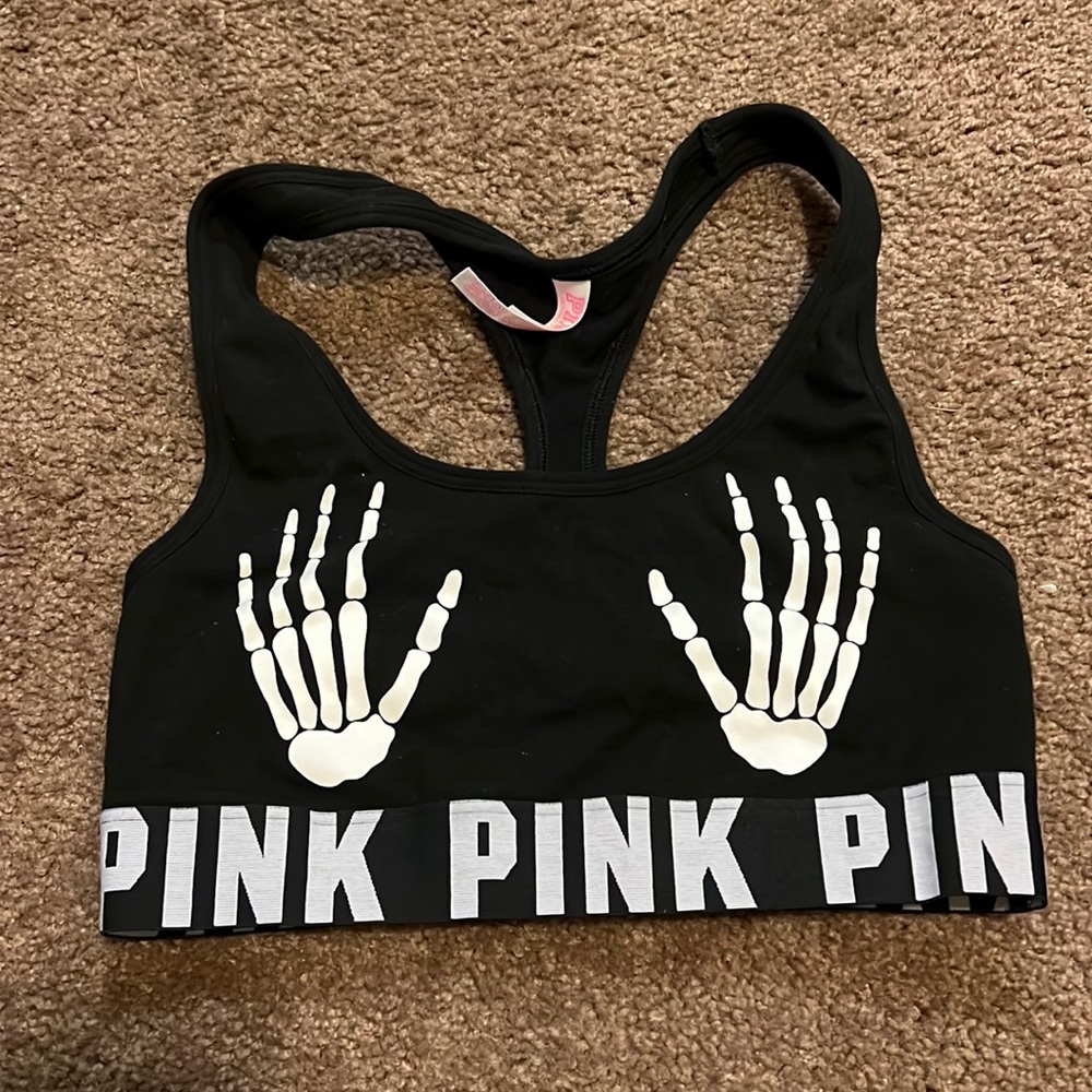 VS PINK Skeleton Bralette